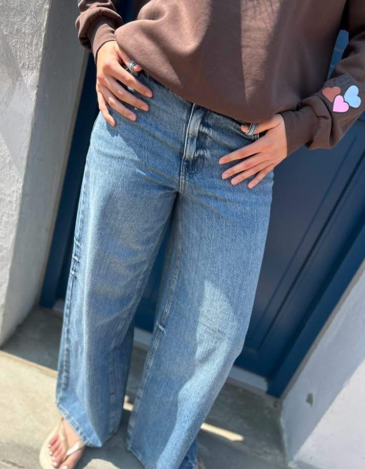 PCSKY Jeans - Medium Blue Denim